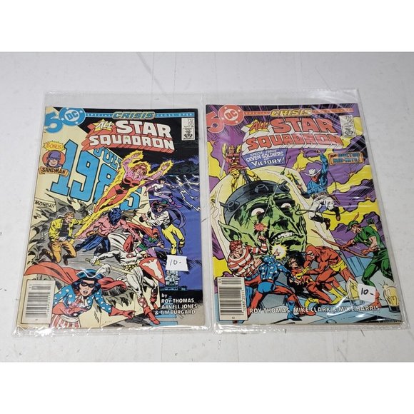 Vintage DC Comic Book Lot Of 10 Superman Blue Devil #1 Legion Of Superheroes - Picture 5 of 6